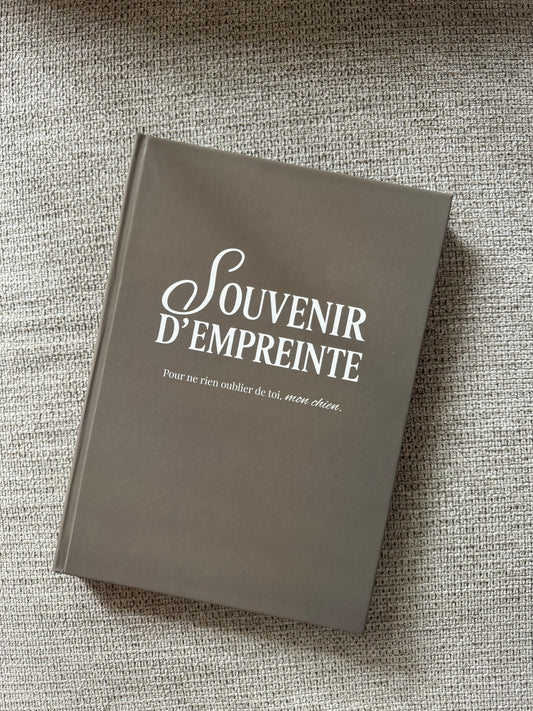 Livre de souvenirs à remplir - Pour chiens